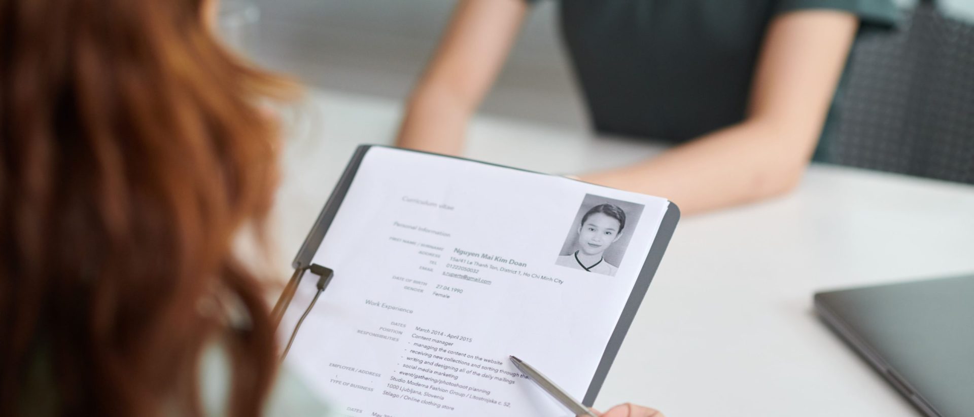 come si scrive un curriculum vitae